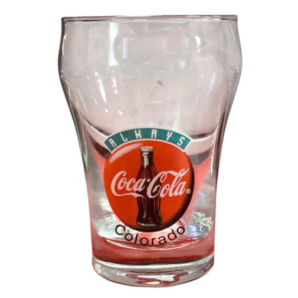 Vintage Coca Cola - Always Coca Cola Colorado 4 oz Shot Glass
